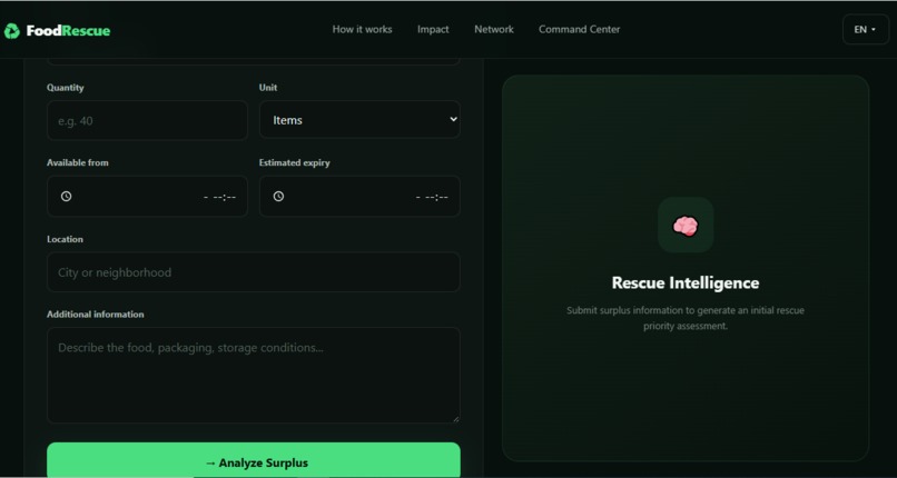 FoodRescue – screenshot 3