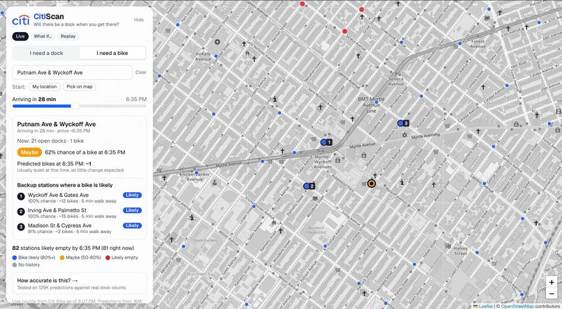CitiScan – screenshot 2