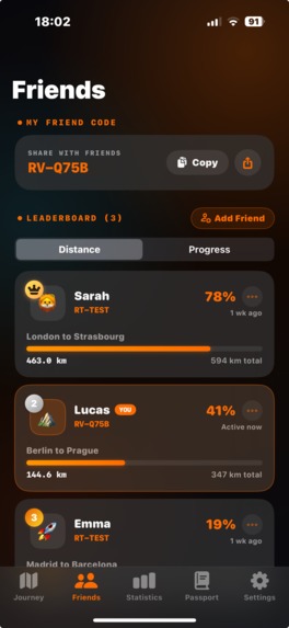 RunVoy: Virtual Run Tracker – screenshot 6
