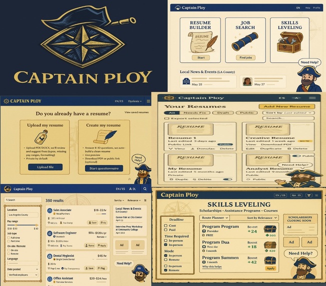 Captain Ploy MEGA @<) – screenshot 1