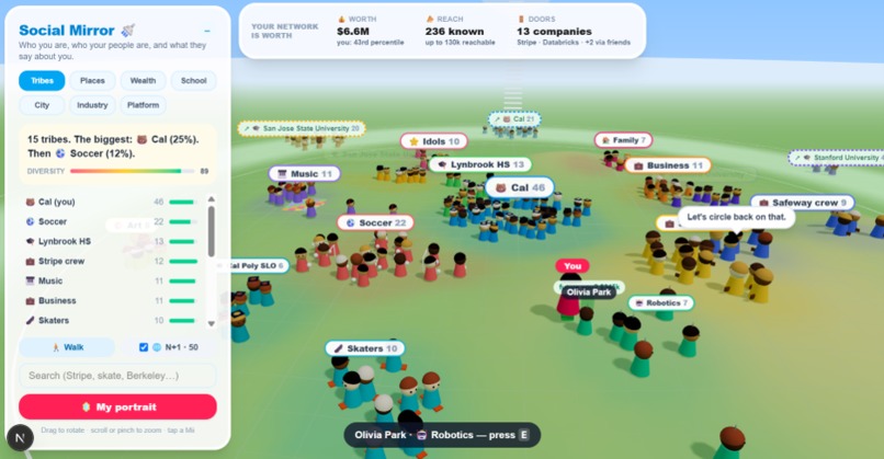 Social Mirror – screenshot 2