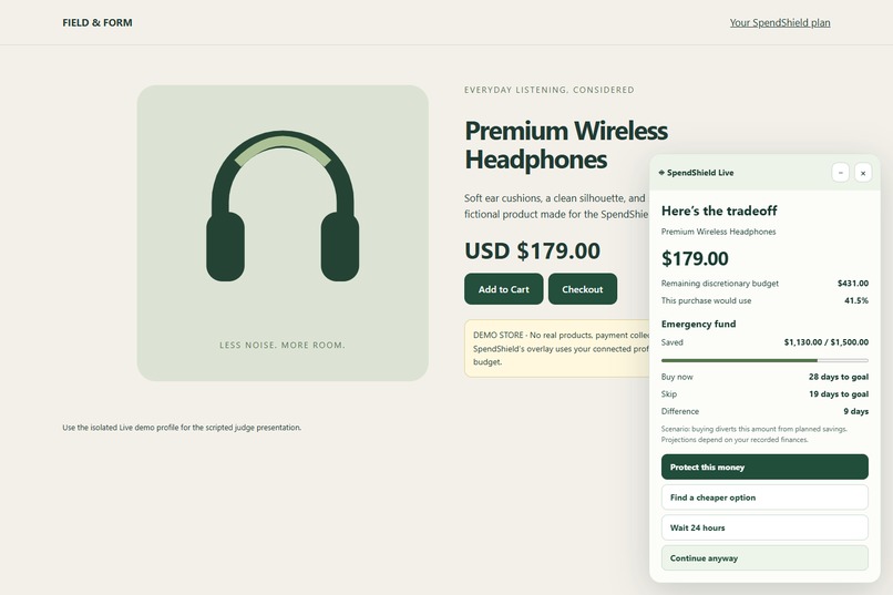 SpendShield – screenshot 2