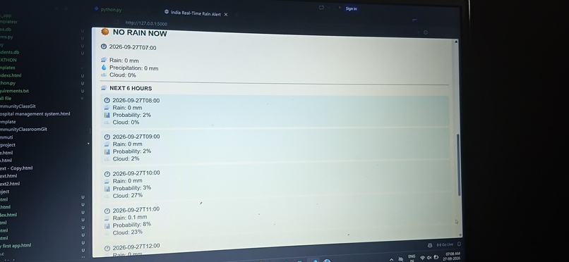 Ai rain detection – screenshot 4