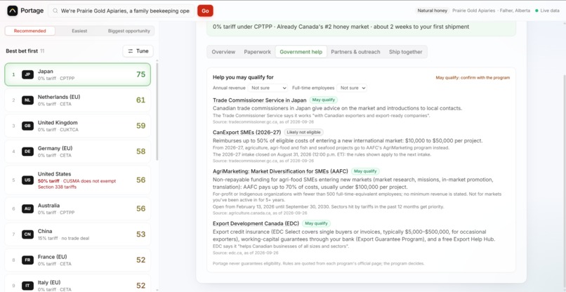 Portage – screenshot 6