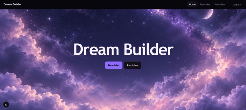 DreamBuilder – screenshot 1