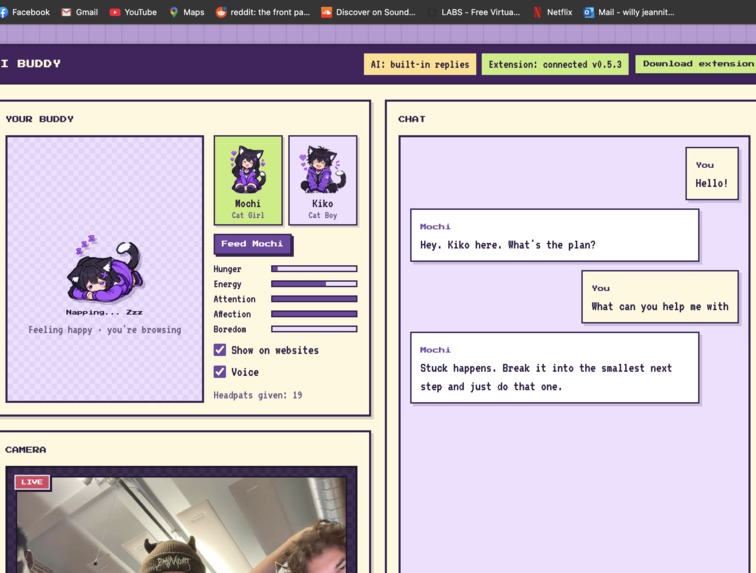 My Coding Cat Buddy – screenshot 1