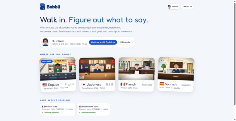 Babbli – screenshot 2