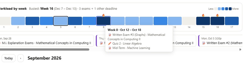 Syllabus2Cal – screenshot 2