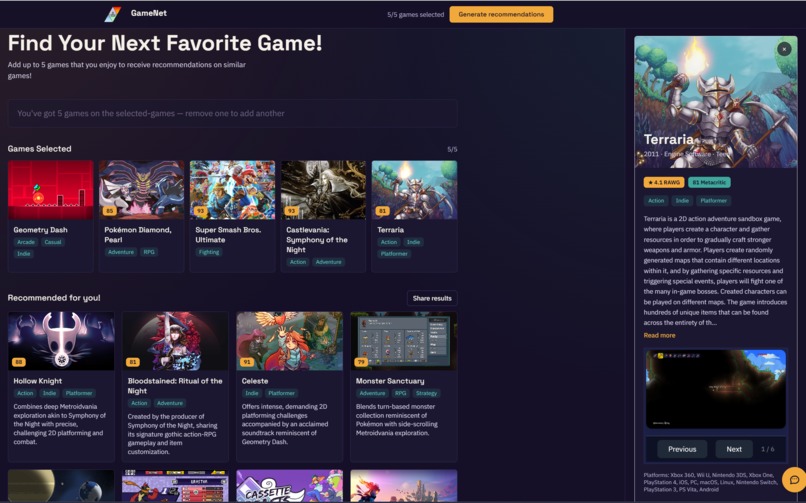 GameNet – screenshot 5