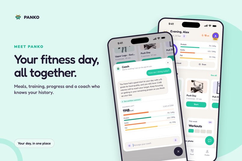 Panko: AI Fitness Coach – screenshot 1