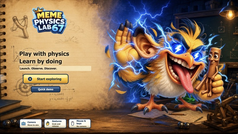 Physics Meme Lab – screenshot 1