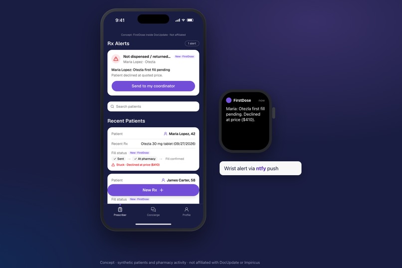 FirstDose – screenshot 2
