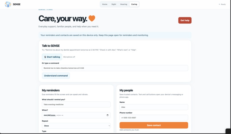sense – screenshot 4