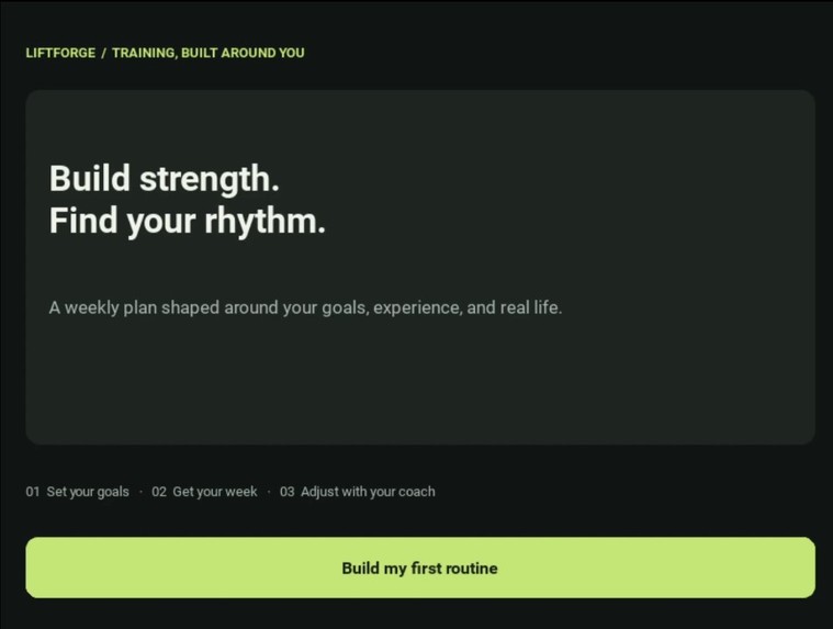 FitWorksAI – screenshot 1