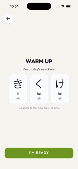 KanaGym – screenshot 2