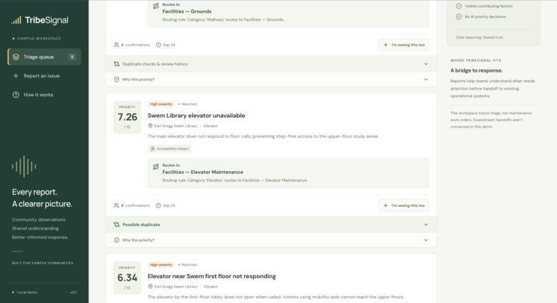 TribeSignal – screenshot 1