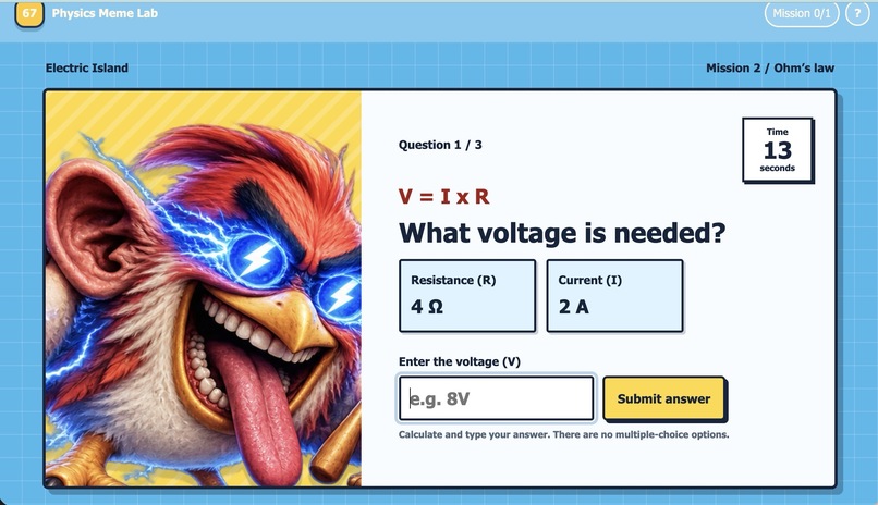 Physics Meme Lab – screenshot 9
