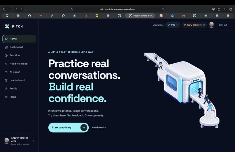PITCH – screenshot 1