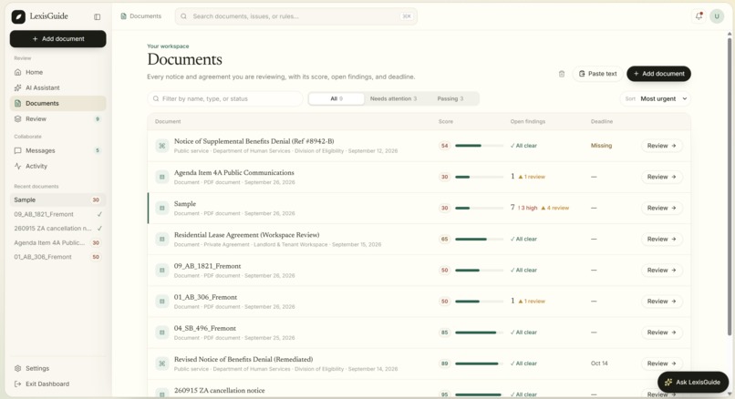 LexisGuide – screenshot 4