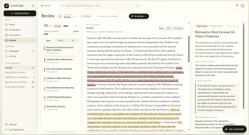 LexisGuide – screenshot 5