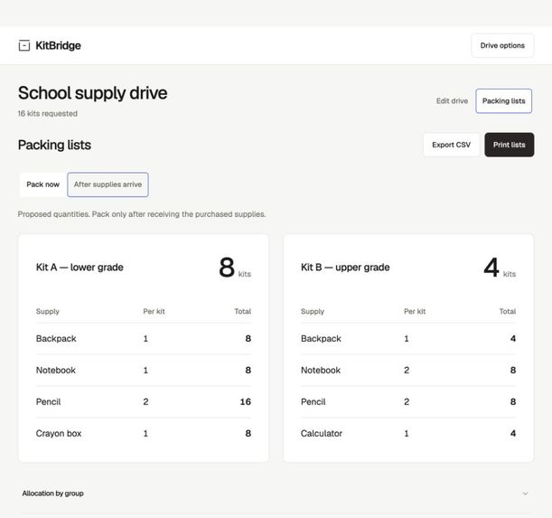KitBridge – screenshot 2