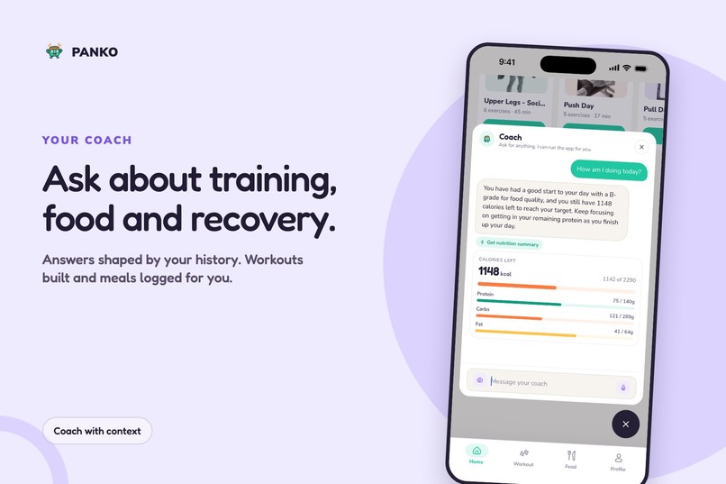 Panko: AI Fitness Coach – screenshot 2