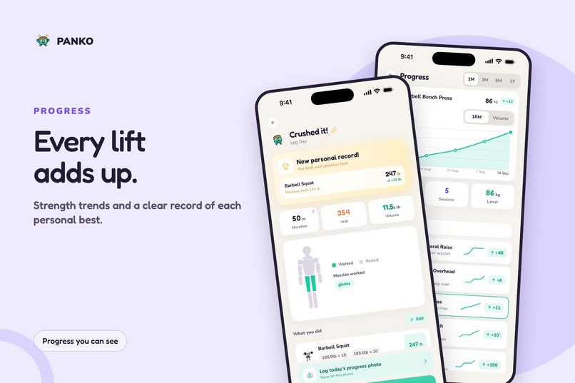 Panko: AI Fitness Coach – screenshot 5