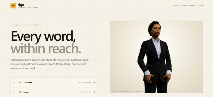 Sign  – screenshot 1