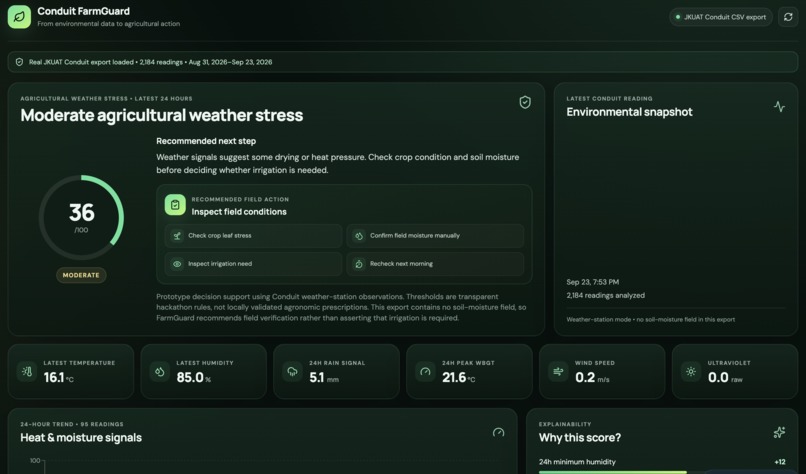 Conduit FarmGuard – screenshot 1