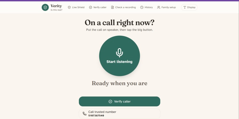Verity – screenshot 2