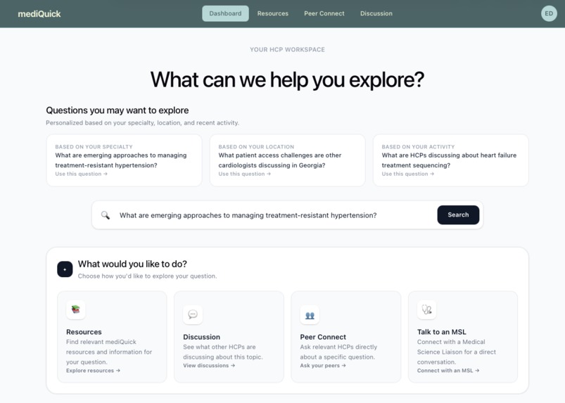mediQuick – screenshot 1