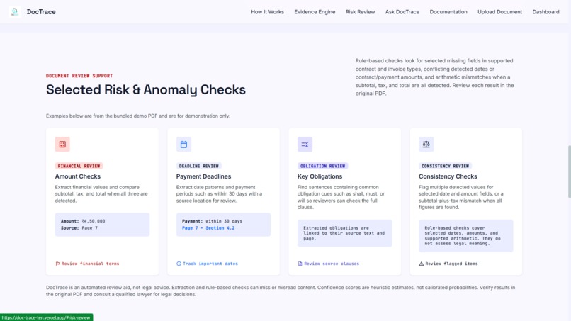 DocTrace — Transparent & Traceable Documents – screenshot 4