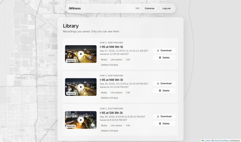 iWitness – screenshot 4