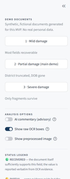 DisasterDoc – screenshot 2