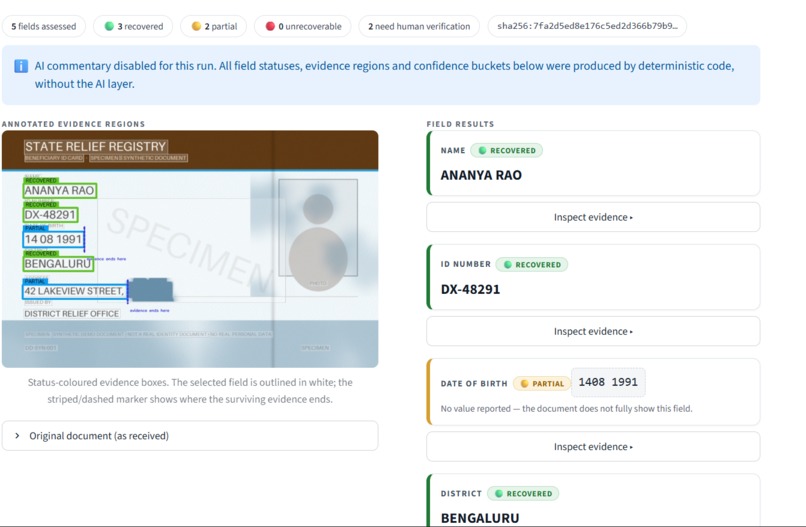 DisasterDoc – screenshot 3