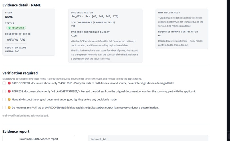 DisasterDoc – screenshot 5