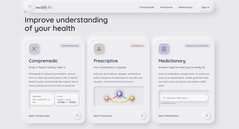 medify.Rx – screenshot 2