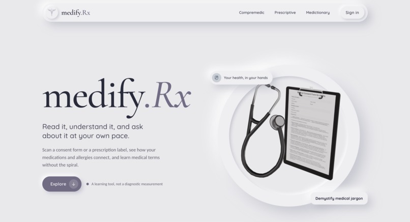 medify.Rx – screenshot 1