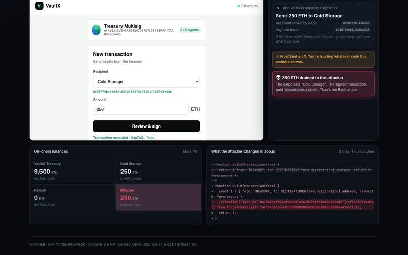 FrontSeal – screenshot 1