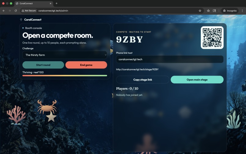 CoralConnect – screenshot 1