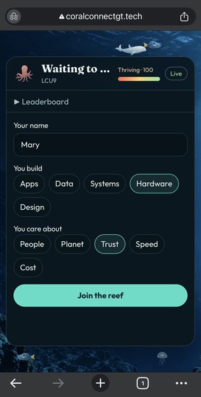 CoralConnect – screenshot 5