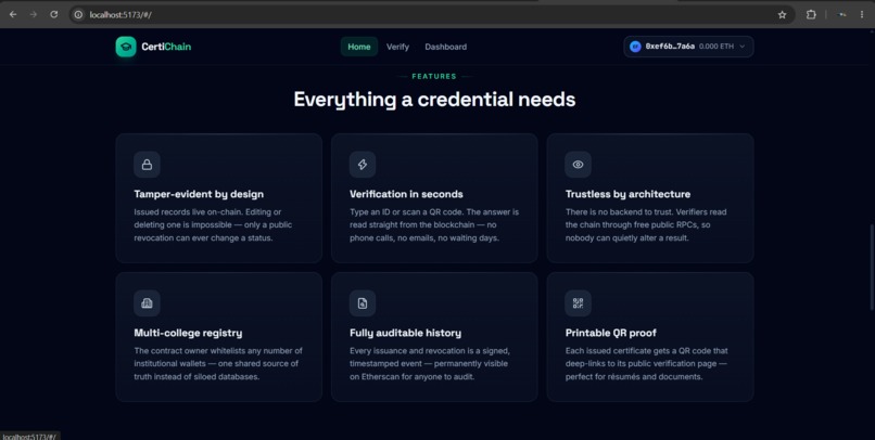 CertiChain – screenshot 3