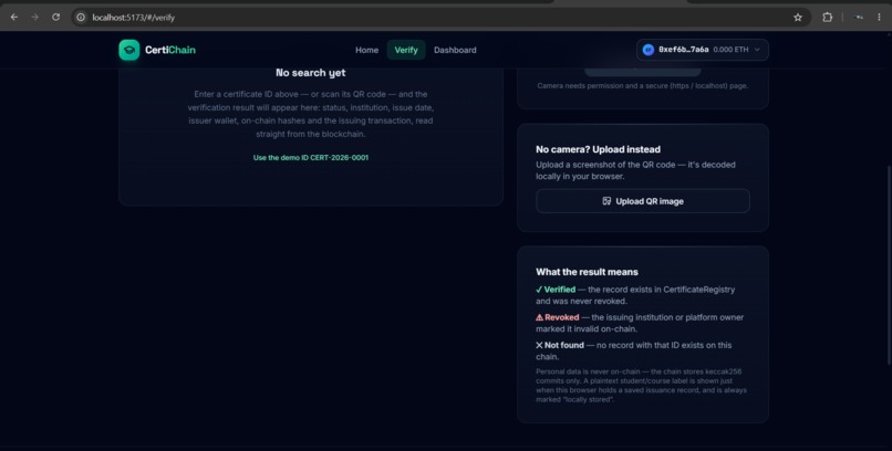 CertiChain – screenshot 6