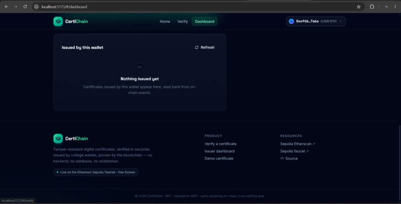 CertiChain – screenshot 8