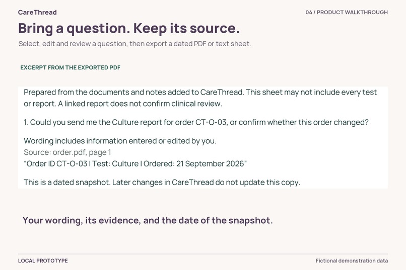 CareThread – screenshot 3