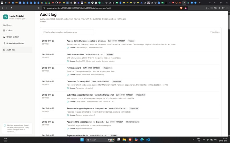 ClaimSure AI – screenshot 10