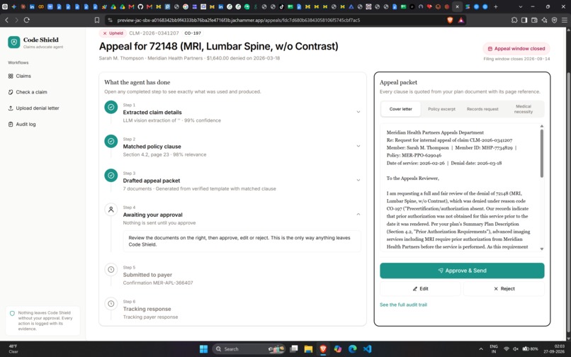 ClaimSure AI – screenshot 8
