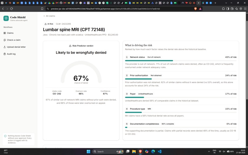 ClaimSure AI – screenshot 6