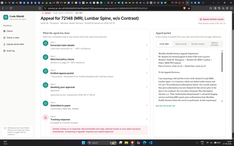 ClaimSure AI – screenshot 9