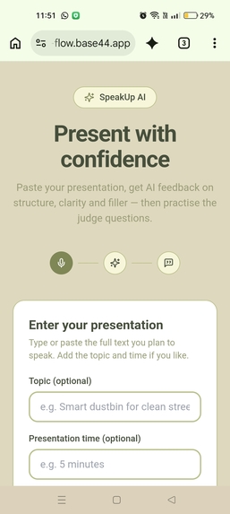 SpeakUp AI – screenshot 1